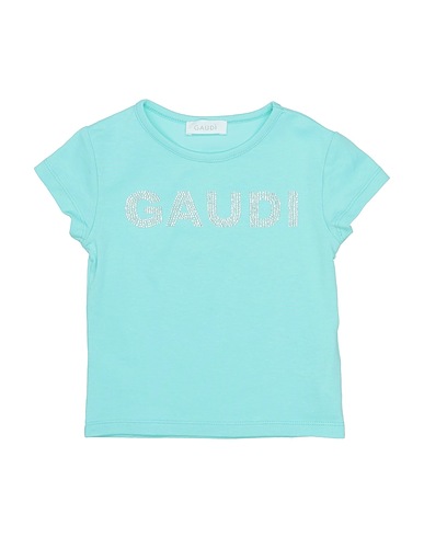 GAUDÌ T-Shirt Tūrkis 95% Baumwolle, 5% Elastan