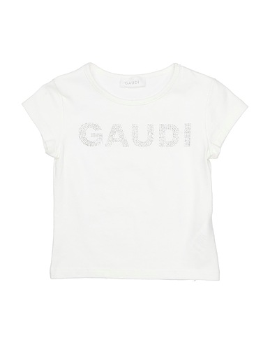GAUDÌ T-shirt White 95% Cotton, 5% Elastane