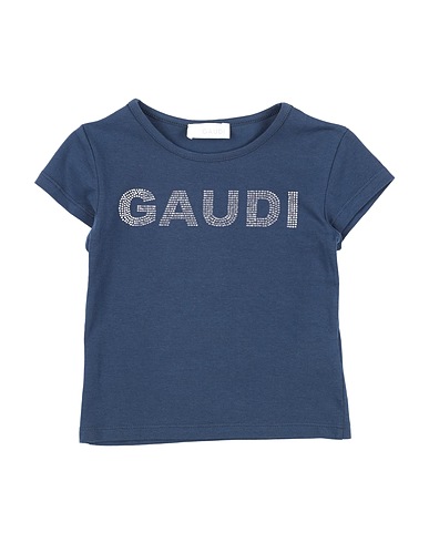 GAUDÌ T-shirt Midnight blue 95% Cotton, 5% Elastane