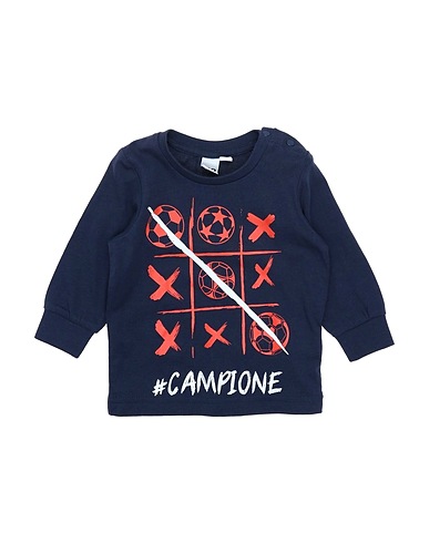 iDO T-shirt Blu notte 100% Cotone