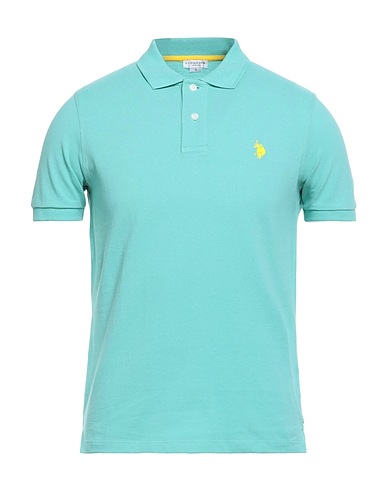 U.S.POLO ASSN. Polo Turquoise 100% Coton