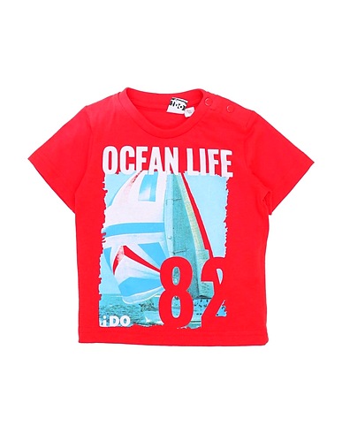 iDO T-Shirt Rot 100% Baumwolle