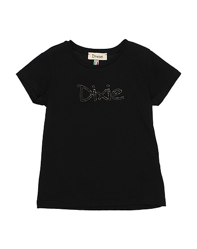 DIXIE T-shirt Black 100% Cotton