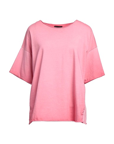 ROBERTO COLLINA Oversize-T-Shirt Pink 100% Cotton