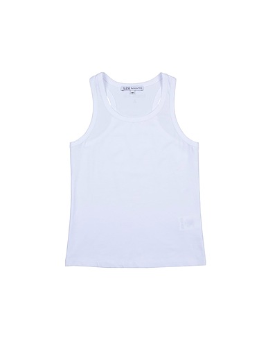 PATRIZIA PEPE Tanktop Weiß 95% Baumwolle, 5% Elastan