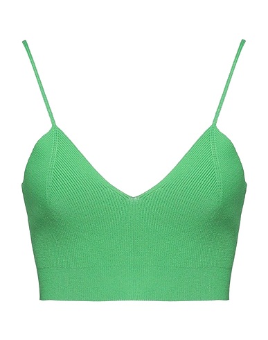 WOOD WOOD Top Green 59% Viscose, 31% Nylon, 10% Elastane