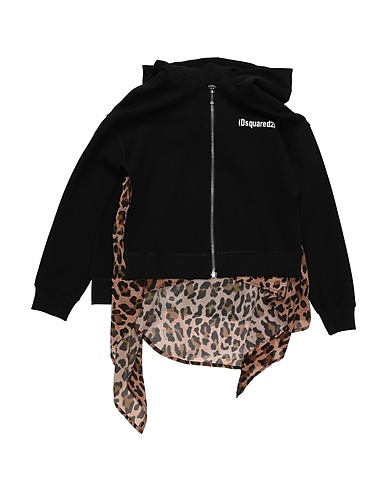 DSQUARED2 Sweatshirt Black 70% Rayon, 25% Polyamide, 5% Elastane