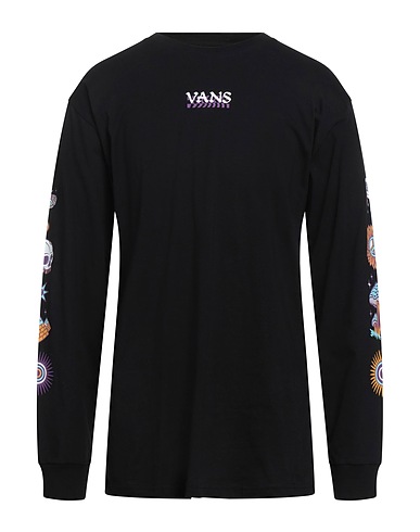 VANS T-shirt Black 100% Cotton