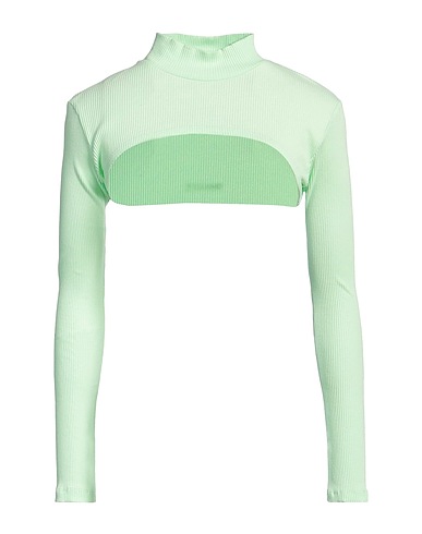 HINNOMINATE Top Light green 95% Cotton, 5% Elastane