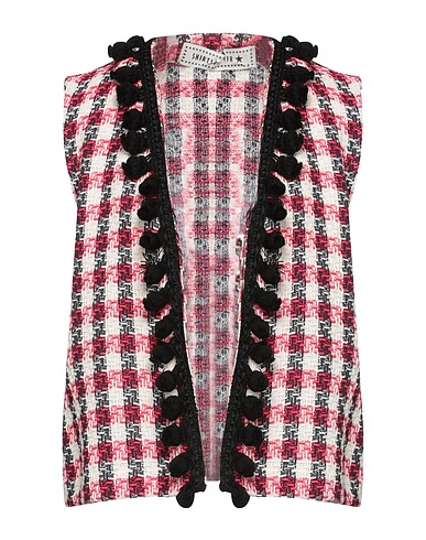 SHIRTAPORTER Gilet Fuchsia 65% Coton, 30% Polyester, 5% Autres fibres