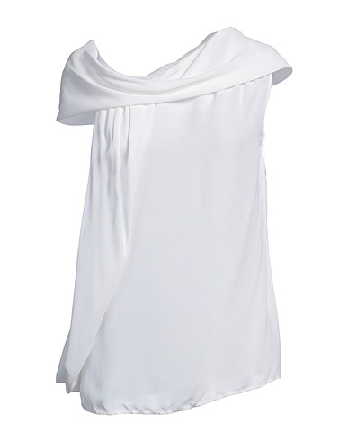 ALBERTA FERRETTI Top Blanc 100% Viscose