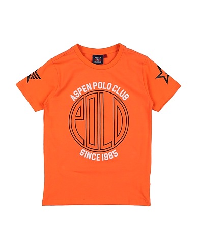 ASPEN POLO CLUB T-shirt Arancione 95% Cotone, 5% Elastan