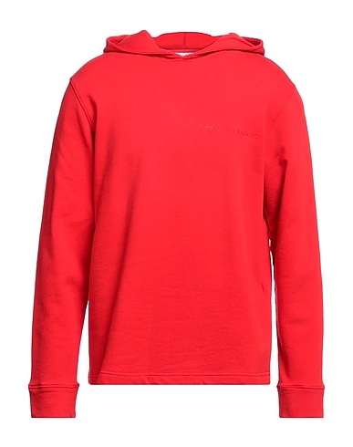 BEL-AIR ATHLETICS Felpa Rosso 100% Cotone