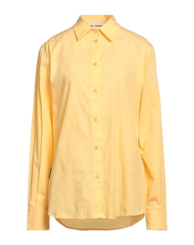 DES_PHEMMES Camicie e bluse tinta unita Albicocca 100% Cotone