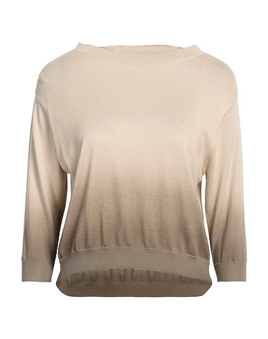 MALO Pullover BEIGE 100% Coton