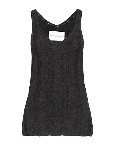 BY MALENE BIRGER Top Black 60% Organic cotton, 30% Linen, 10% Silk