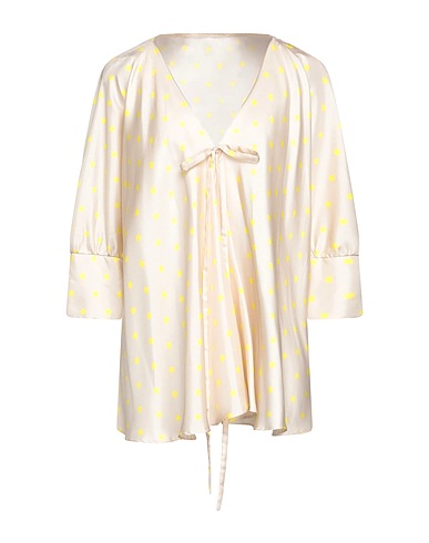 MAISON LAVINIATURRA Silk top Beige 100% Silk