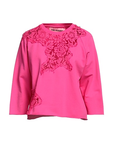 PINK MEMORIES Sweatshirt Fuchsia 85% Cotton, 15% Nylon