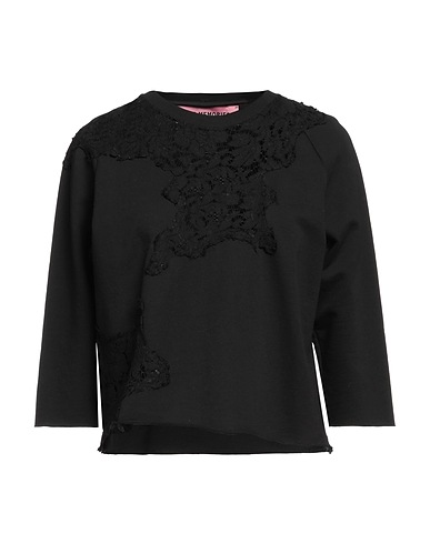 PINK MEMORIES Felpa Nero 85% Cotone, 15% Nylon
