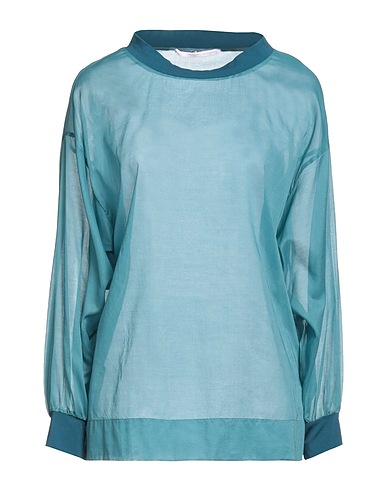 MAISON LAVINIATURRA Top Deep teal 60% Viscose, 35% Polyamide, 5% Elastane