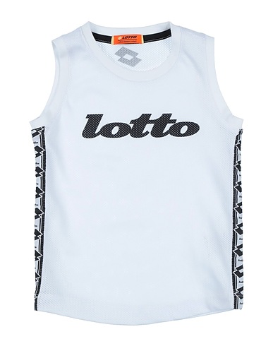 LOTTO Top Bianco 100% Poliestere