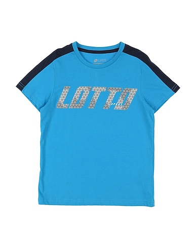 LOTTO T-shirt Azure 60% Cotton, 40% Polyester