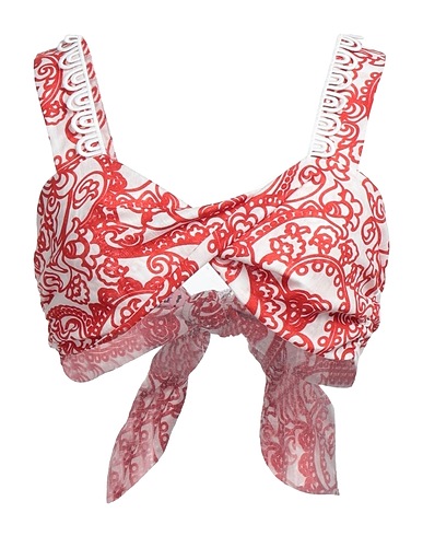 GINA GORGEOUS Top Coral 100% Linen
