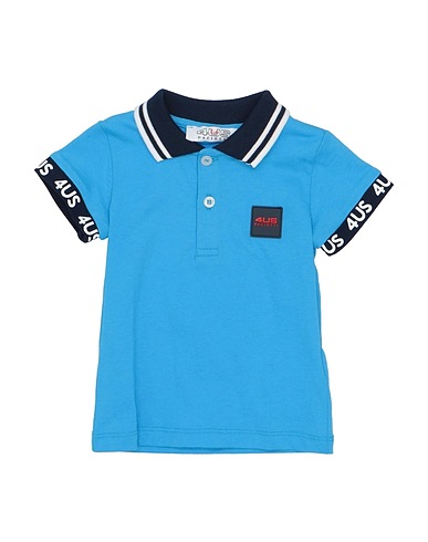 PACIOTTI 4US Polo Turchese 100% Cotone