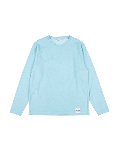SKILL_OFFICINE Felpa Celeste 100% Cotone
