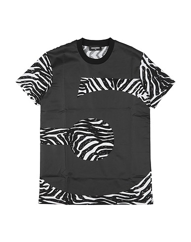 DSQUARED2 T-shirt Nero 100% Cotone