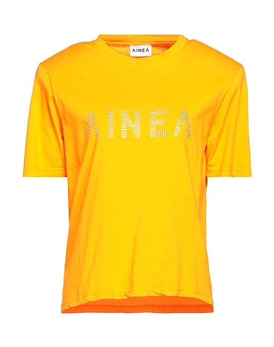 AINEA T-shirt Arancione 100% Cotone
