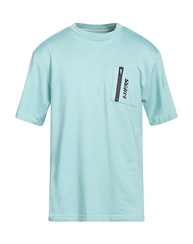 GUESS Sweatshirt Tūrkis 66% Nylon, 34% Baumwolle