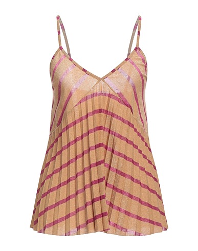 KAOS Top Sand 25% Cotton, 25% Polyamide, 25% Metallized polyamide, 20% Polyester, 5% Elastane