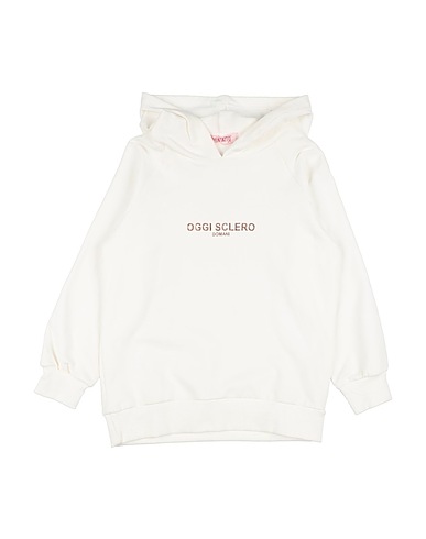 KONTATTO Sweatshirt White 96% Cotton, 4% Elastane