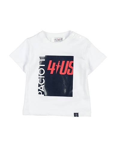 PACIOTTI 4US T-shirt Bianco 100% Cotone