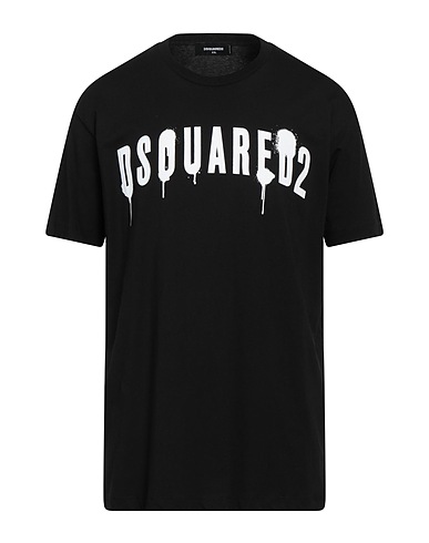 DSQUARED2 T-shirt Nero 100% Cotone