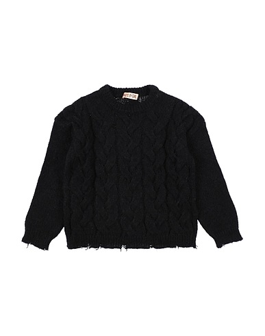 ANIYE BY Pullover Schwarz 50% Polyamid, 25% Alpakawolle, 25% Wolle