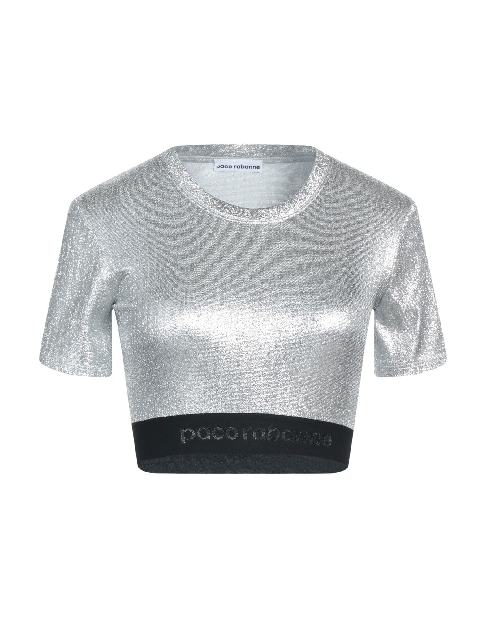 Tシャツ・カットソー RABANNE Woman T-Shirt White PJTE003C00557 P100 Paco Rabanne: White Printed T-Shirts now up to −80% | Stylight