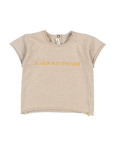 BABE & TESS T-shirt Beige 100% Cotton