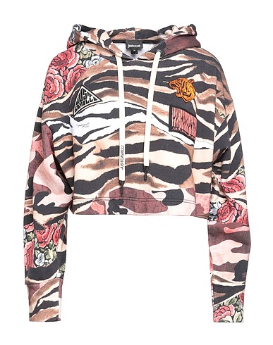 JUST CAVALLI Толстовка Песочный 100% Хлопок, Полиэстер