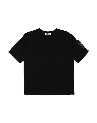 GAëLLE Paris T-shirt Black 95% Cotton, 5% Elastane