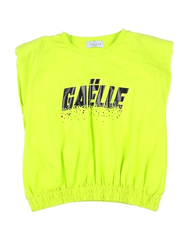 GAëLLE Paris Canotta Verde lime 65% Poliestere, 30% Cotone, 5% Elastan