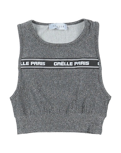 GAëLLE Paris Canotta Nero 75% Viscosa, 12% Poliestere, 10% Poliammide, 3% Elastan