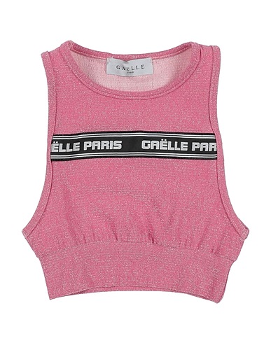 GAëLLE Paris Tank top Fuchsia 75% Viscose, 12% Polyester, 10% Polyamide, 3% Elastane