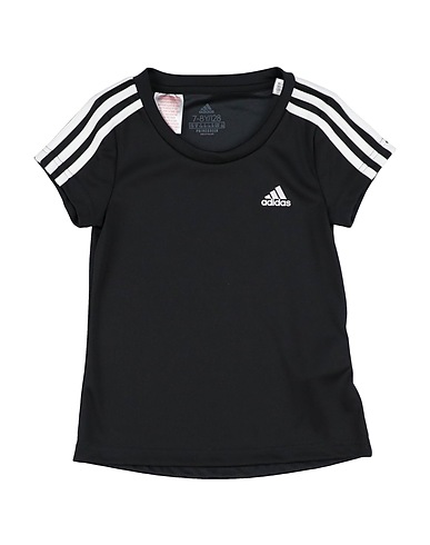 ADIDAS T-shirt Nero 100% Poliestere riciclato