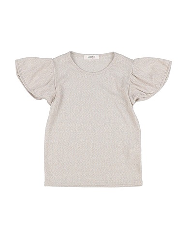 VICOLO T-shirt Grigio chiaro 65% Viscosa, 17% Poliestere, 13% Poliammide, 5% Fibre elastiche
