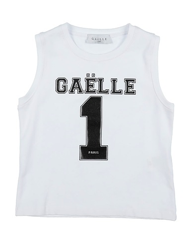 GAëLLE Paris Canotta Bianco 93% Cotone, 7% Elastan