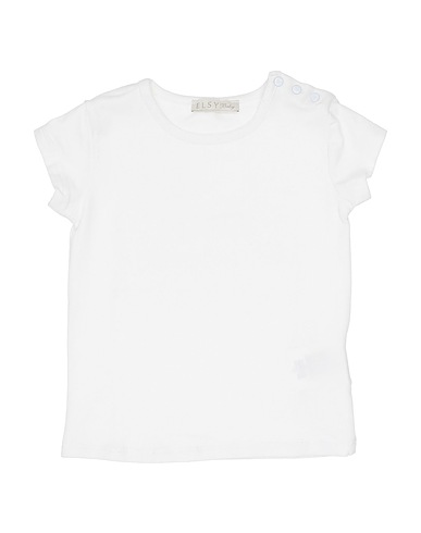 ELSY T-shirt White 94% Cotton, 6% Elastane