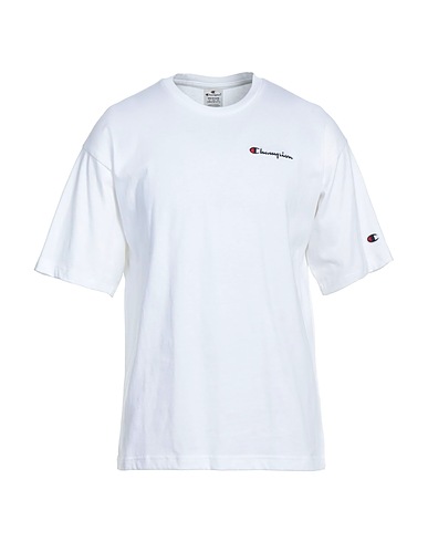 CHAMPION T-shirt White 100% Cotton