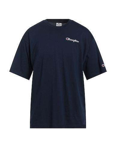 CHAMPION T-shirt Bleu nuit 100% Coton